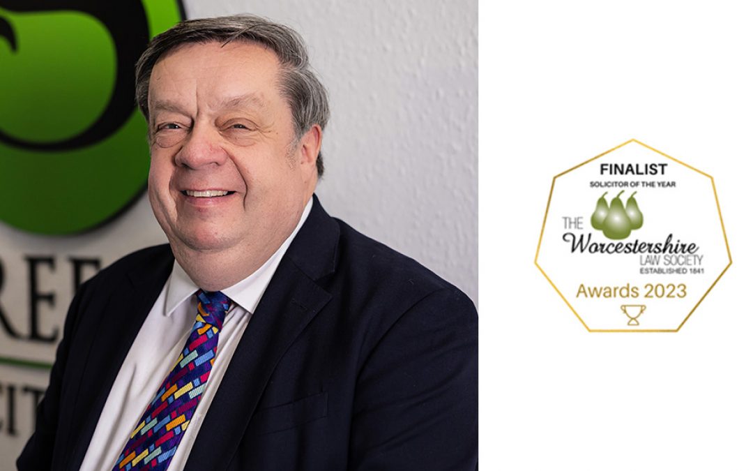 David Wilkins is a finalist for Solicitor of the Year 2023!